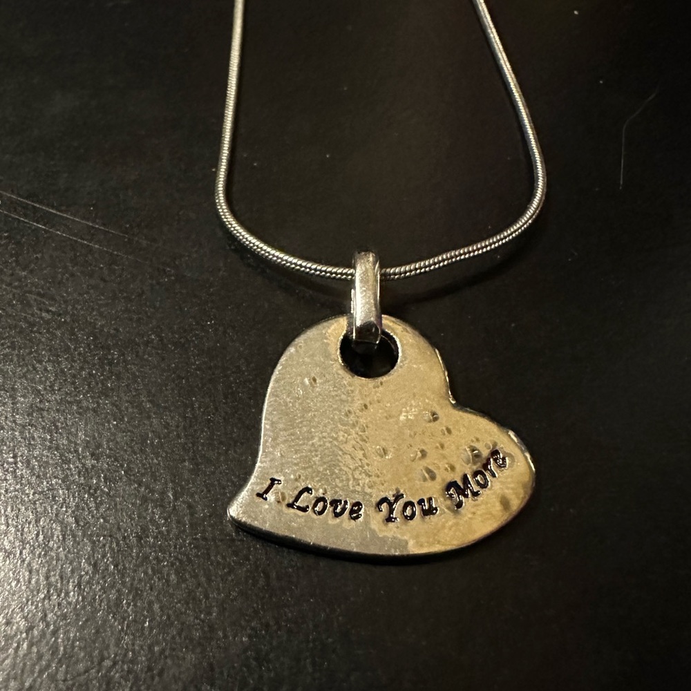 “I Love You More” Necklace